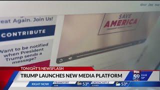 Trump launches new media platform