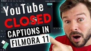 How To Add Closed Captions To YouTube Videos Using Wondershare Filmora 11 - Create Video Subtitles