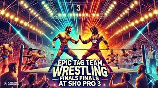 Epic Tag Team Wrestling Battle  | Catch Wrestling Finals at Sho Pro 3