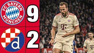 Bayern München gegen Dinamo Zagreb | Höhepunkte | UEFA Champions League 2024