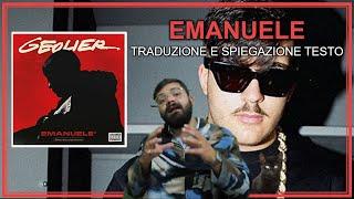 EMANUELE - Geolier (Emanuele - Marchio Registrato) // TRADUZIONE E SIGNIFICATO DEL TESTO