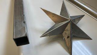 Secret Technical | How to Make a STAR using Square Tube #KHwelding