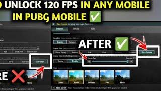 How To Unlock 120 Fps In Pubg Mobile In New Update? | Unlock 120 Fps Pubg | Unlock 90 Fps Pubg