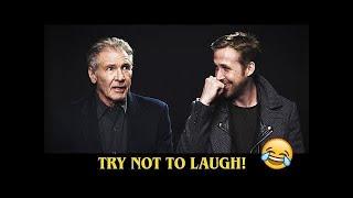 Ryan Gosling & Harrison Ford Being Assholes To Each Other  #LOWI