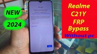 Realme C21Y frp lock bypass without pc 2024.