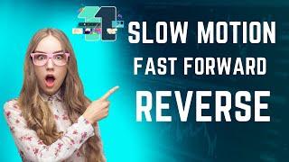 Slow Motion, Fast Forward, Reverse Video in Filmora 11