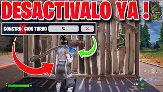 como EDITAR RÁPIDO con una SIMPLE CONFIGURACIÓN en FORTNITE