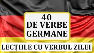 Invata Germana | 40 de VERBE in limba germana - conjugate si cu exemple | Verbele zilei