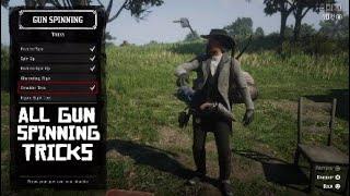 All Gun Spinning Tricks|Red Dead Redemption 2 Online