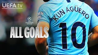 SERGIO AGÜERO: ALL #UCL GOALS!