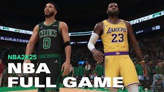 LOS ANGELES LAKERS vs BOSTON CELTICS  GAMEPLAY PS5 { 4K ULTRA HD }