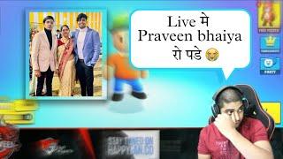 @godpraveenyt1 Live मे रो पाडे ll GodPraveenYT emotional on on live