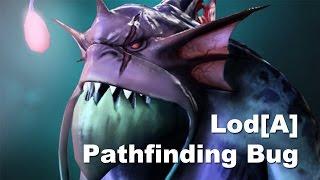 Pathfinding Bug with Loda Slardar Dota 2