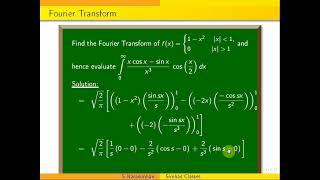 #Fouriertransform  || Fourier transform of 1-x^2