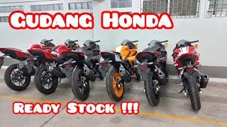 Update Stock Motor Honda di Gudang - Maret 2022