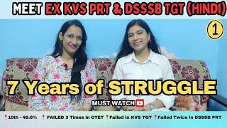 Rinki की KVS PRT से DSSSB TGT Hindi की Journey Part 1|Tips for DSSSB TGT   #dsssb#dsssbtgtpgt#kvsprt