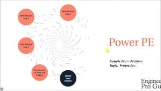 Power PE Exam Protection Sample Problem - MVA Method