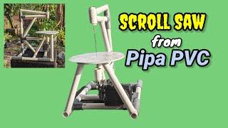 Membuat Scroll Saw Dari Pipa PVC