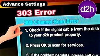 303 Channel Scan Error D2h | 303 Channel Scan Error | D2h 303 Error | D2h 303 Channel Scan Error