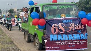 Longest Procession of Vehicles I Have Ever Seen..Maramag Day 2024