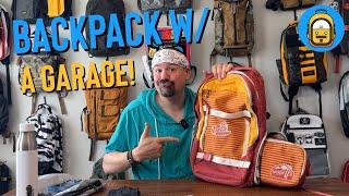 Backpacks with Built in Tech Pouches or Lunch Boxes