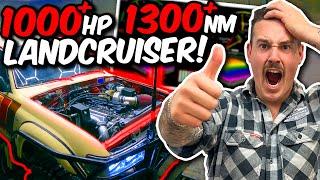 Making Over 1,000 HP & 1,300 NM of Torque! Australia's Wildest Landcruiser!