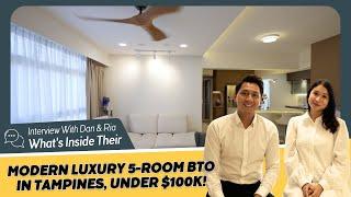 Modern Luxury 5-Room BTO In Tampines, Under $100K!