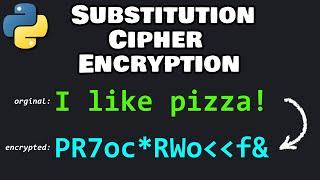 Encryption program in Python 