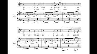 Die Forelle (F. Schubert) Score Animation