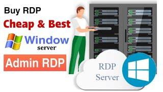 Buy RDP/VPS Online Buy Cheap RDP- 1 GBRam - 1Gbp/s