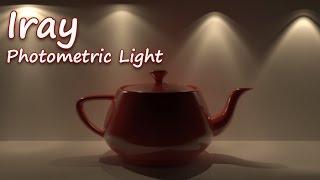 Tutorial Photometric Light in Iray 3ds max