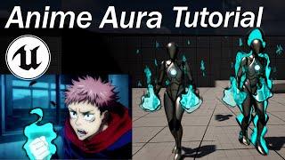 Unreal Jujutsu Kaisen VFX Tutorial - Hand Aura