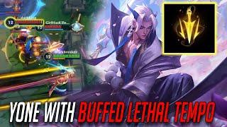 WILD RIFT YONE 5.2C LETHAL TEMPO BUFF IS CRAZY GOOD