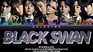 BTS(방탄소년단) 'Black Swan' (Color Coded Lyrics Eng/Esp/Rom/Han/가사) (8 MEMBERS ver.)【GALAXY MC】