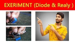 Why Diode is used In Relay Explained with Experiment