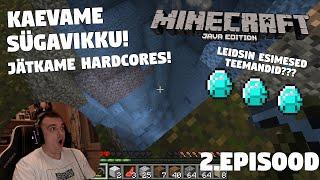 Minecraft - 2. Episood - Kaevame Sügavikku! (HARDCORE) (4K)