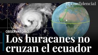 ¿Por qué los huracanes no cruzan nunca el ecuador? Así funciona la impenetrable barrera de Coriolis