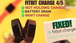 FitBit Charge 5/4: Not Holding Charge? - Fixed Battery Drain Issue!