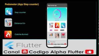 Flutter step counter pedometer