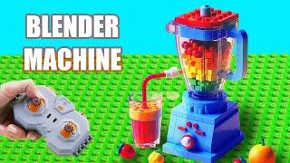 How to Make a Blender from LEGO   Juice All Kinds of Fruit