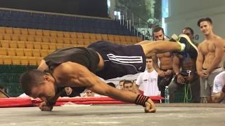 1/2 Final Michael Muhoryanov vs Behzodbek Ashuraliev  Street Workout World Cup 2016