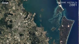 Google Earth Timelapse: Brisbane, Australia