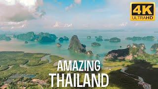 Thailand by DRONE in 4K l 2020 Cinematic Travel Video