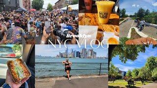 Spike Lee Block Party • Citi Bikes in Governors Island • Brooklyn nyc vlog • nyc vlogger