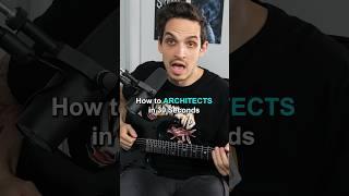 How to Architects in 30 seconds #shorts