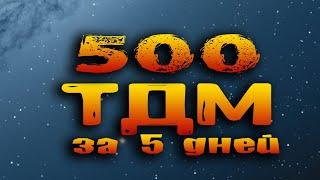 500 тдм за 5 дней | Было весело