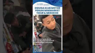 Viral Gerombolan Remaja Nganjuk Numpang Istirahat di Minimarket, Ada yang Tidur hingga Merokok