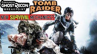 Ghost Recon Breakpoint Tomb Raider Crossover Event New Survival Mechanics? | NEW INFO