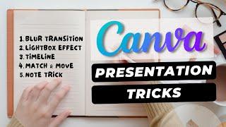5 Tricks to Make Your Canva Presentation POP!