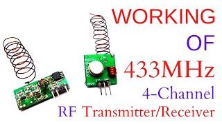 How to make 4 Channel 433MHz TX-RX